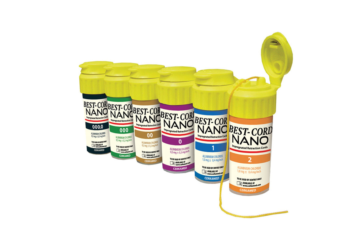 Nano Cords, startpakke med 6 str.
