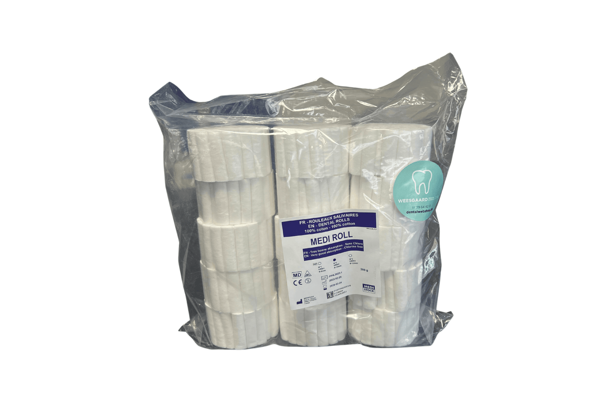 Vatruller str. 2. Pakning med 600 stk.