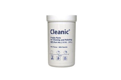 Pudsepasta Cleanic, præ-doserede, med eller uden fluor