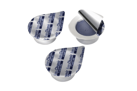 Pudsepasta Cleanic, præ-doserede, med eller uden fluor