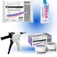 Alginat, silikone, bidregistrering
