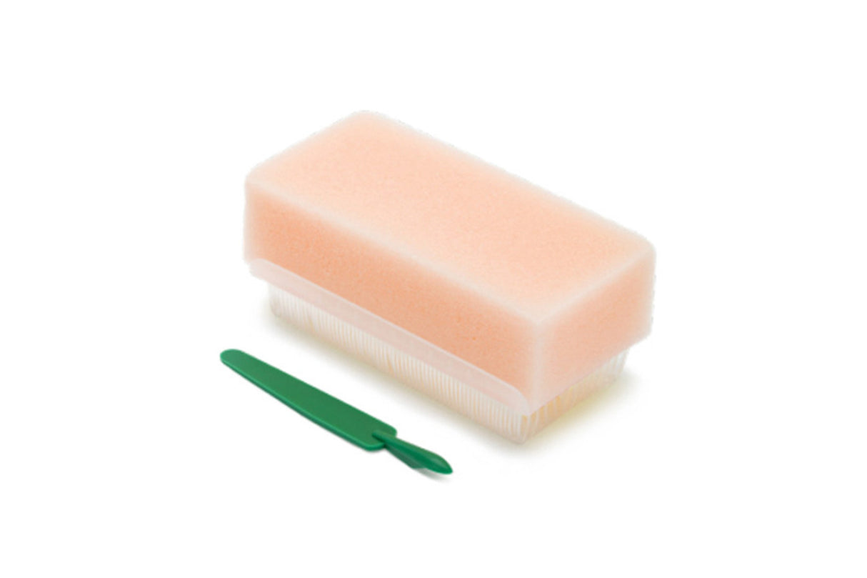 Steril negle-/skrubbebørste med klorhexidin, pakning med 40 stk