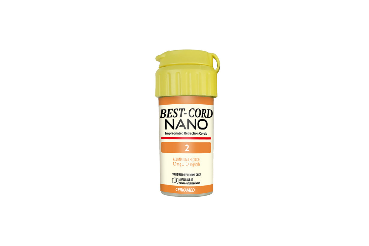 Nano Cords, flettet aftrykstråd, pakning med 2,5 m