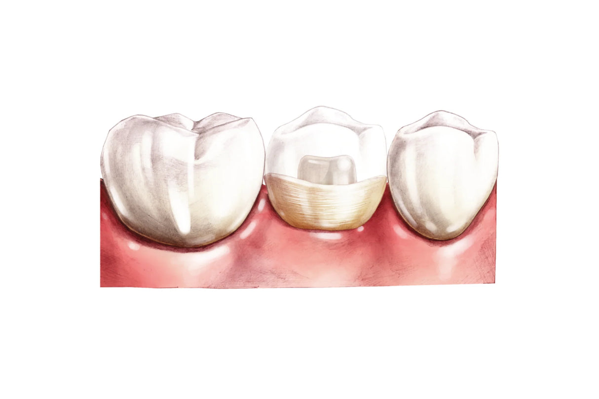 Comcord kompositbånd med fiberforstærkning, pakning med 6 cm