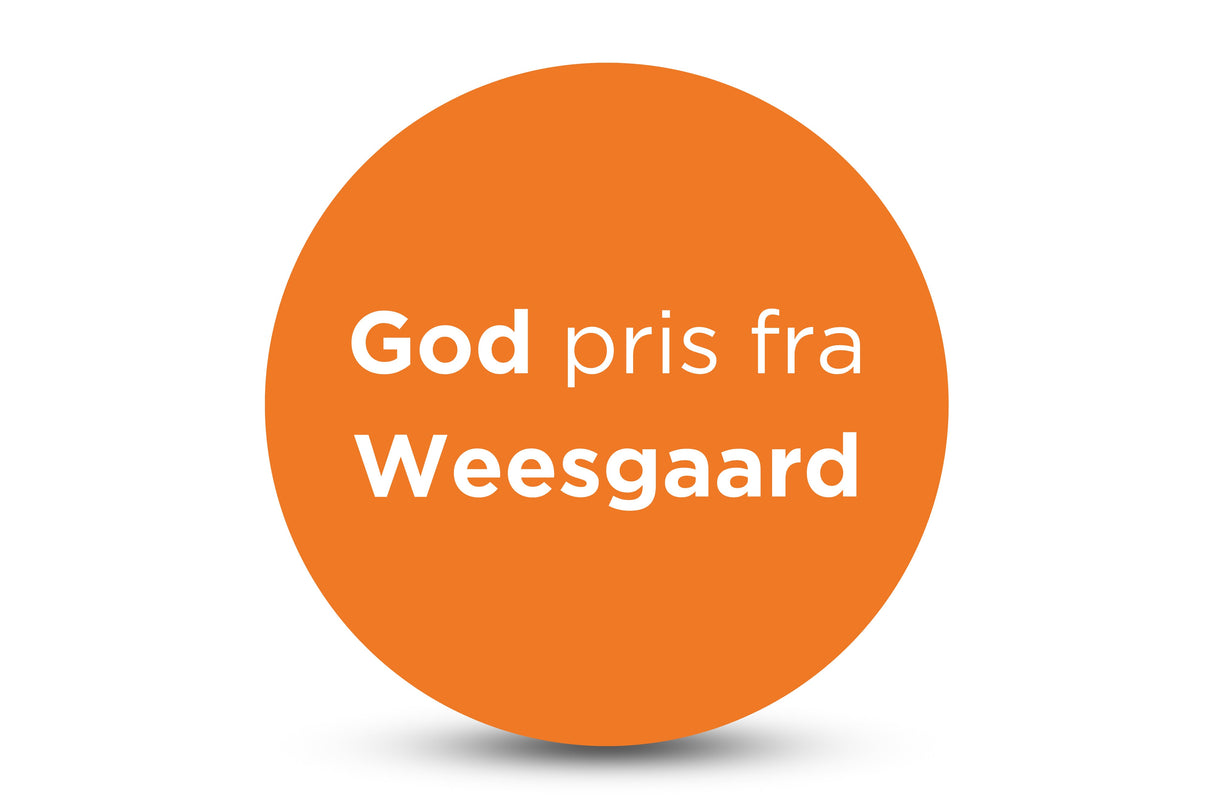 Weesgaard Pre-bent spidser, pakning 100 stk