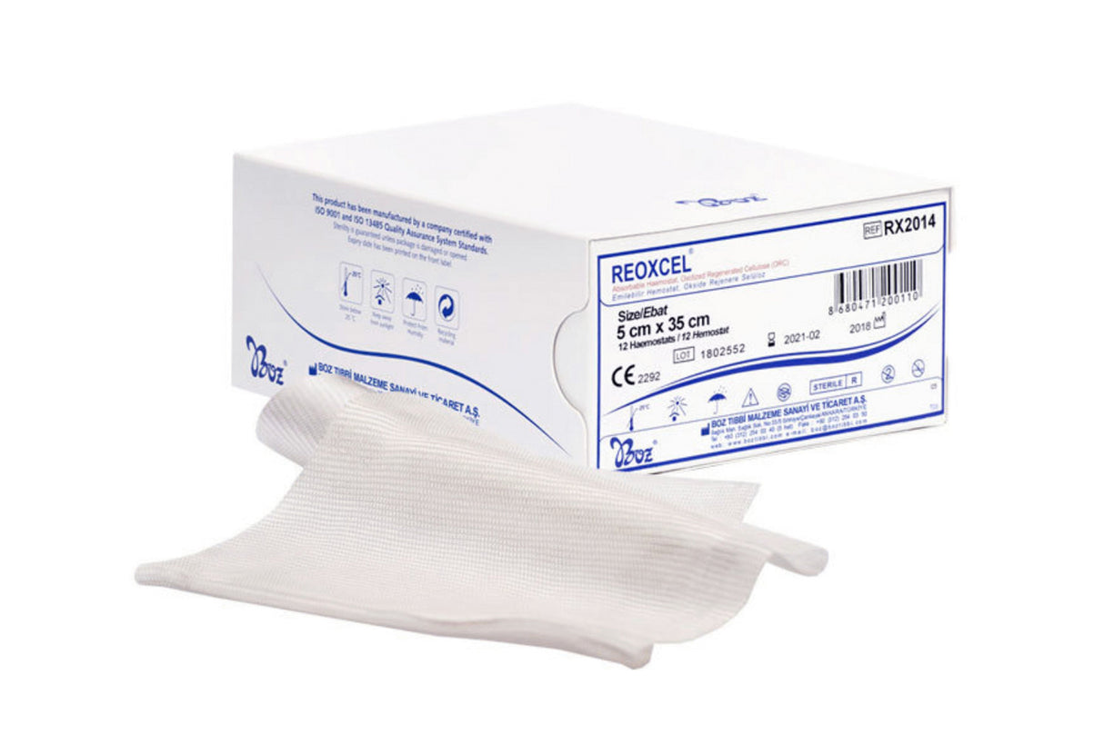Reoxcel (alternativ til Surgicel), pakning med 12 stk