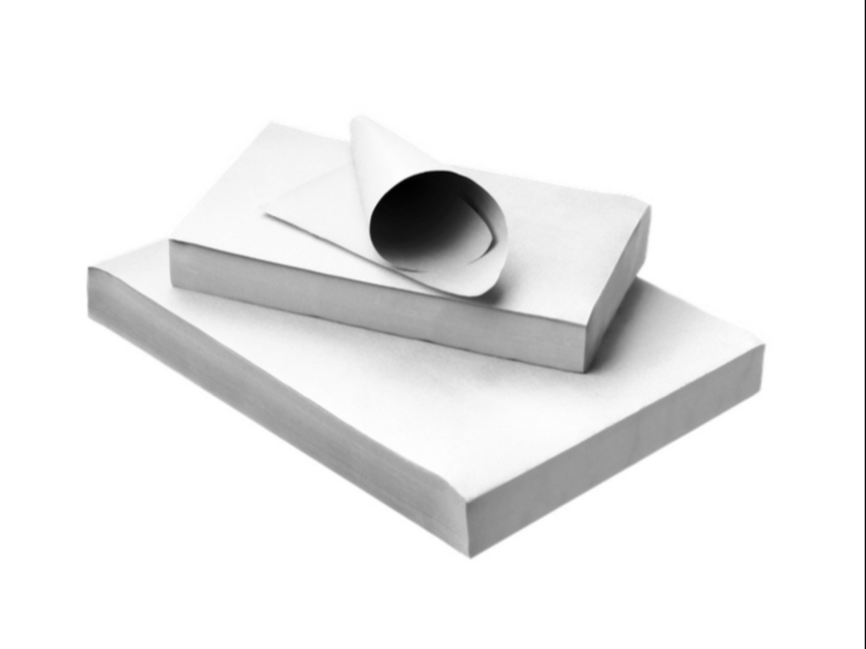 Bakke og filterpapir, til kassetter og washtrays 18 x 28 cm