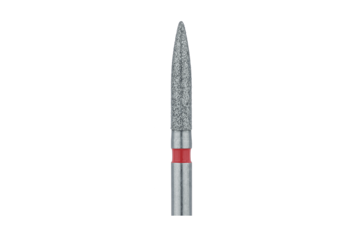 Flamme diamantbor 862, pakning med 5 stk (FG/VS bor)
