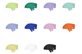 Bomulds Klinik Bandana, autoklaverbar