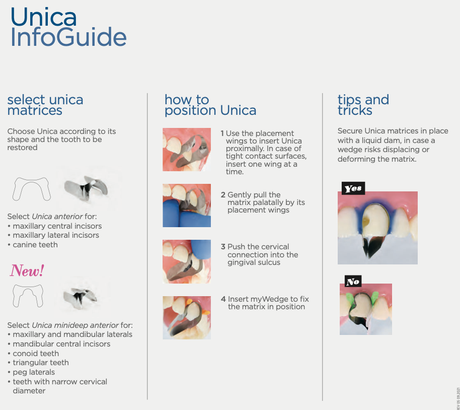 Unica fortandsmatrice, pakning med 12 stk