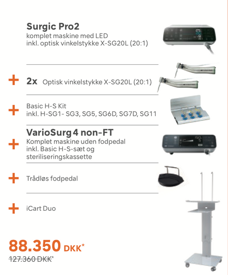 NSK Variosurg 4 & Surgic Pro2