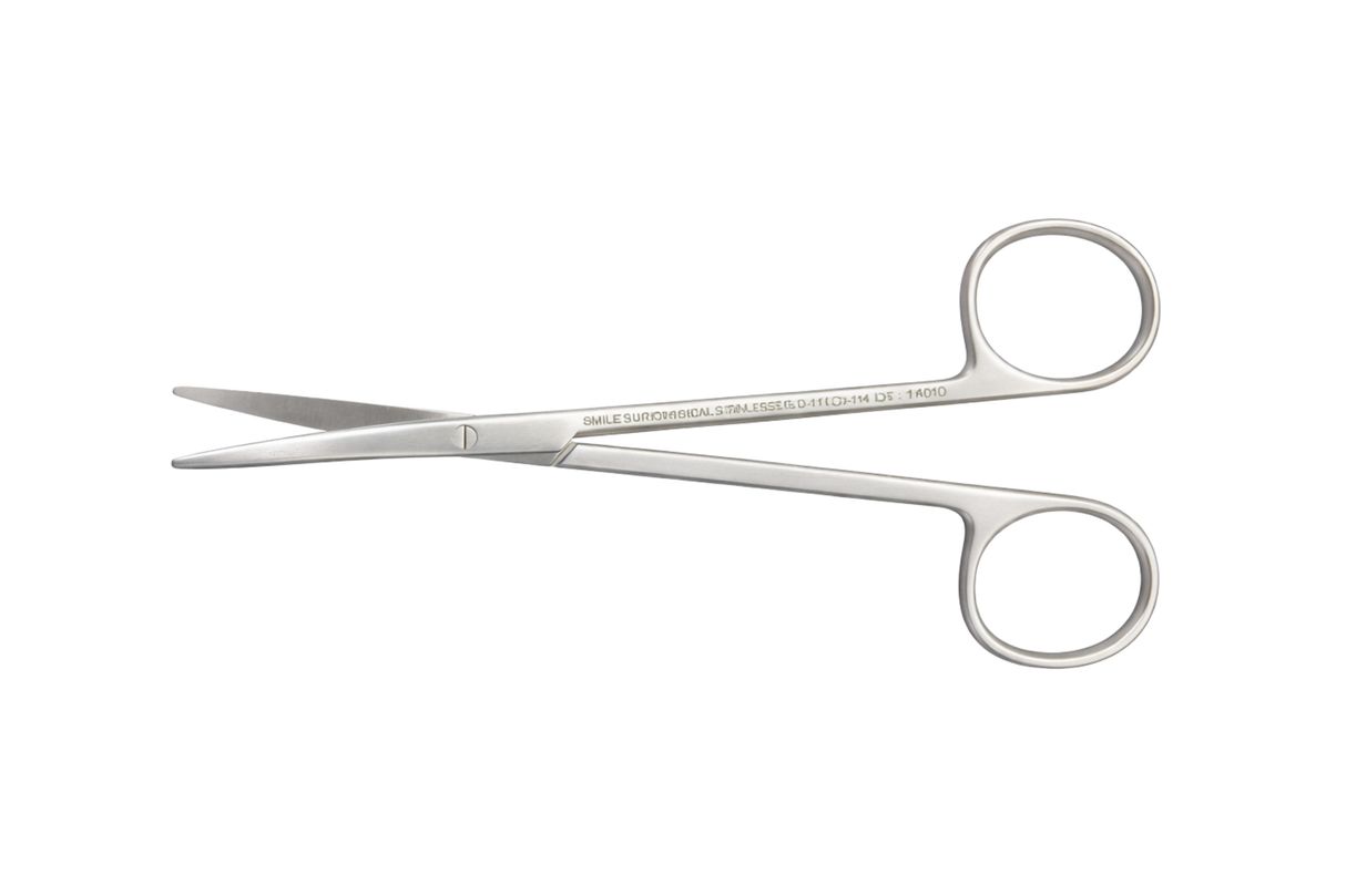 Komfort Metzenbaum saks lige 14 cm med afrundet spids